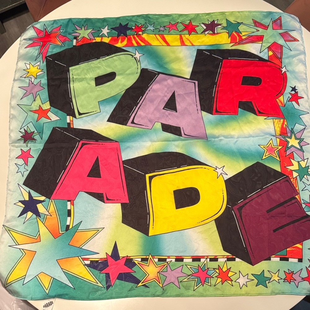 Colorful Parade Design Scarf